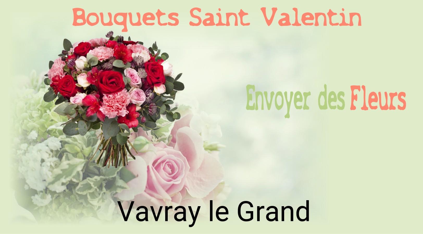Roses de Saint-Valentin livrées à Vavray-le-Grand